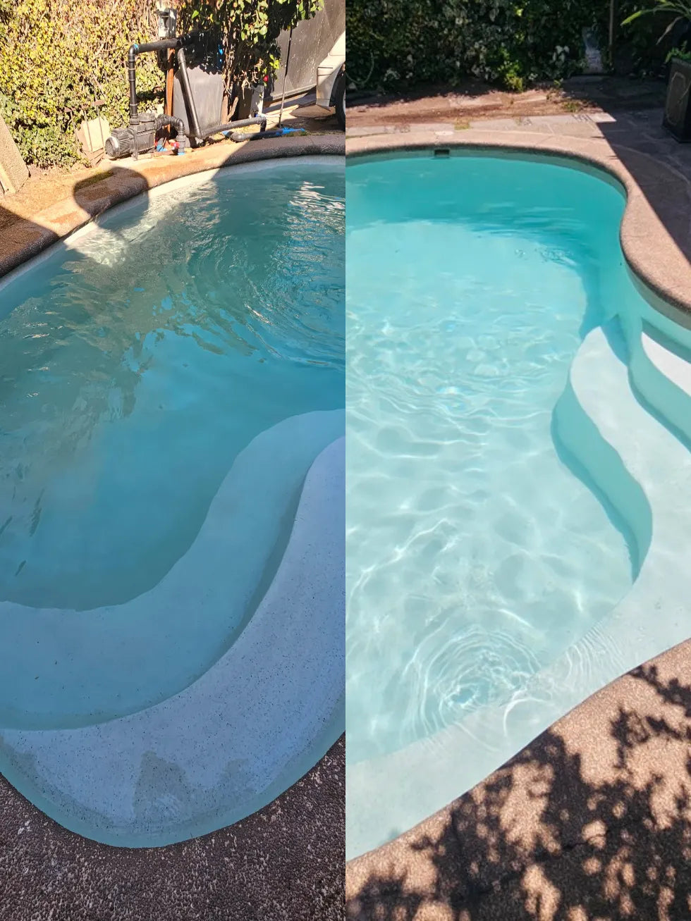 Decantador para Piscina - Recupera el Agua Cristalina